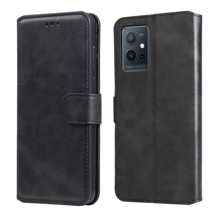 Classic Calf Texture Flip Leather Case