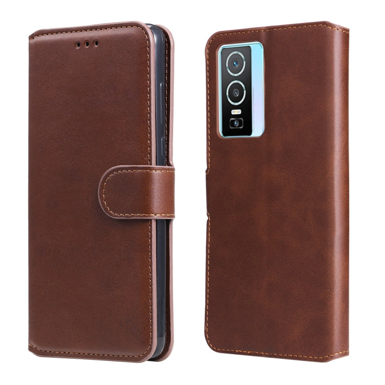 Classic Calf Texture Flip Leather Case