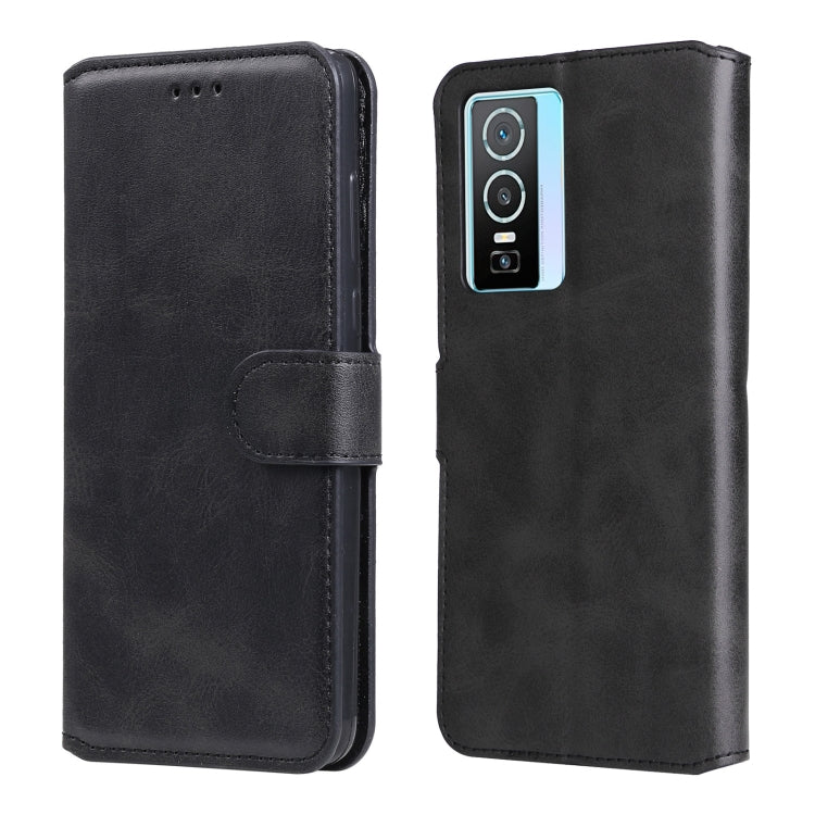 Classic Calf Texture Flip Leather Case