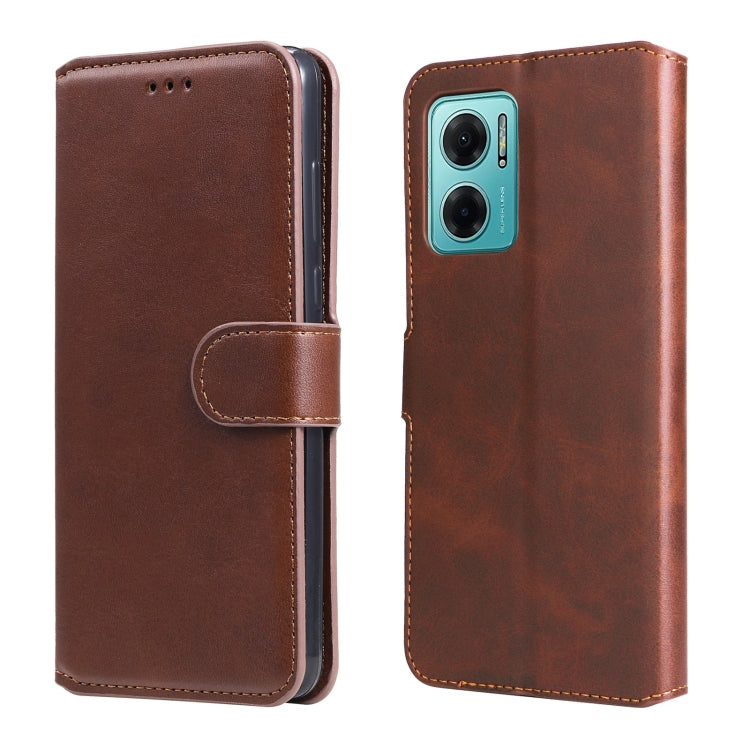 Classic Calf Texture Flip Leather Case