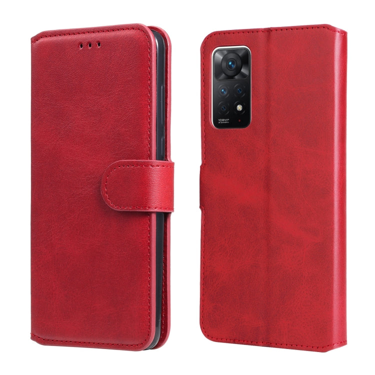 Classic Calf Texture Flip Leather Case