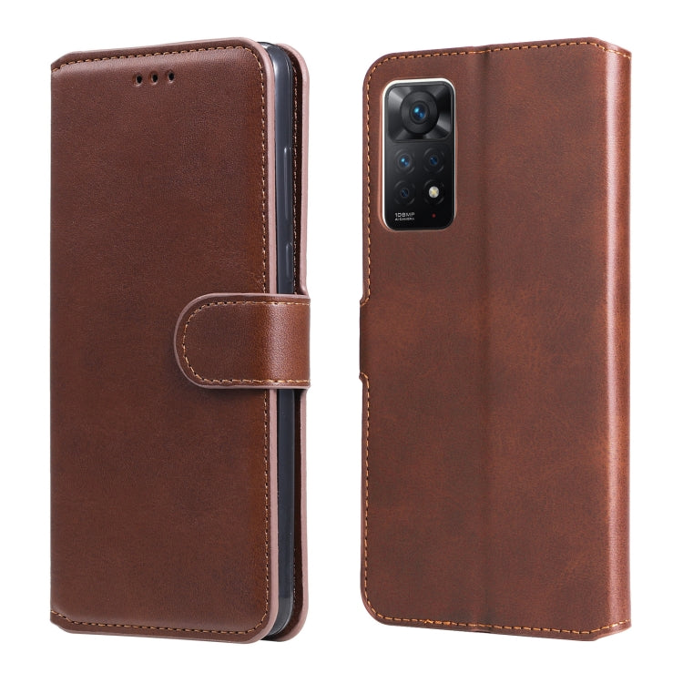 Classic Calf Texture Flip Leather Case