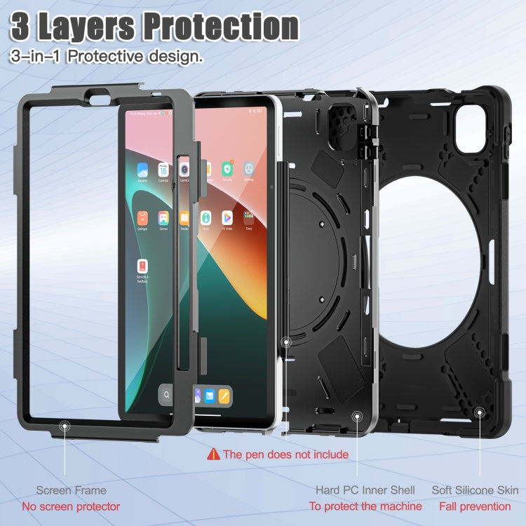 Silicone + PC Tablet Protective Case
