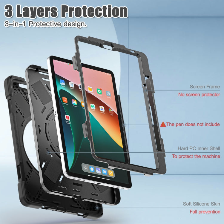 Silicone + PC Tablet Protective Case
