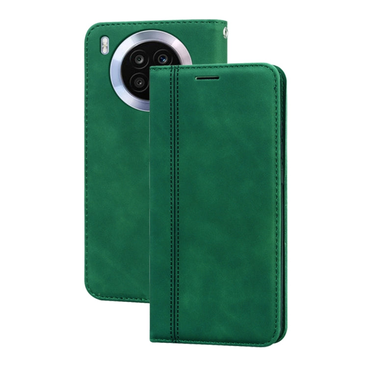 Frosted Business Magnetic Flip Leather Phone Case