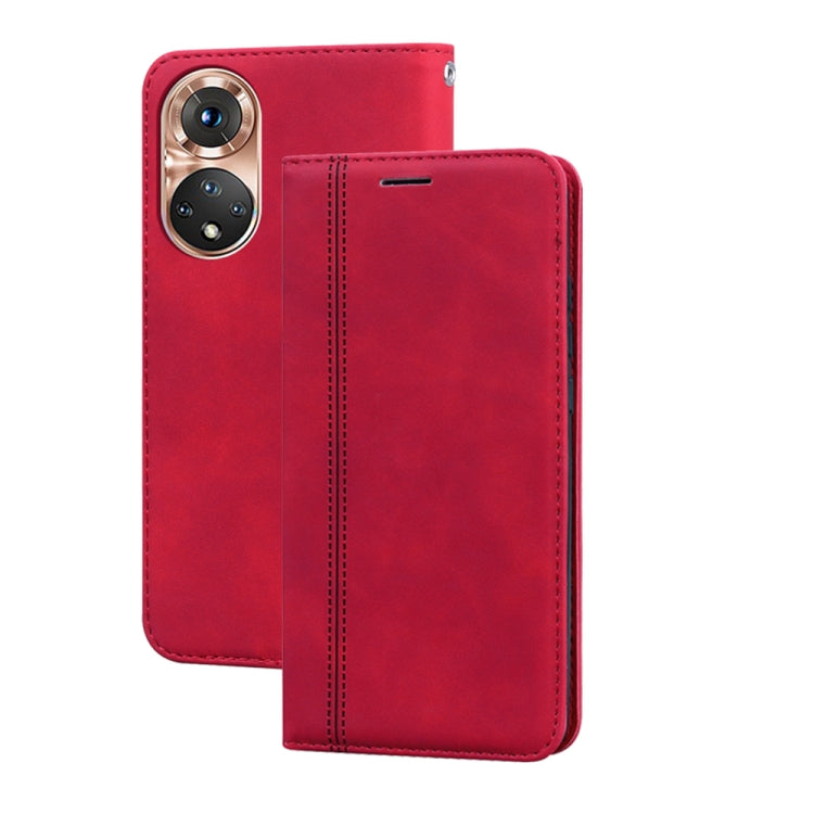 Frosted Business Magnetic Flip Leather Phone Case