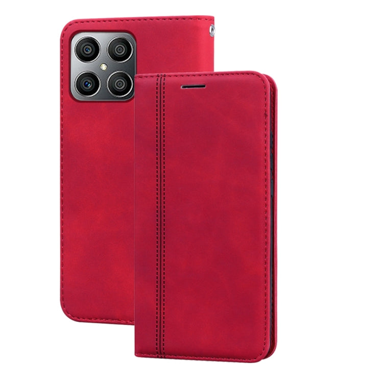 Frosted Business Magnetic Flip Leather Phone Case