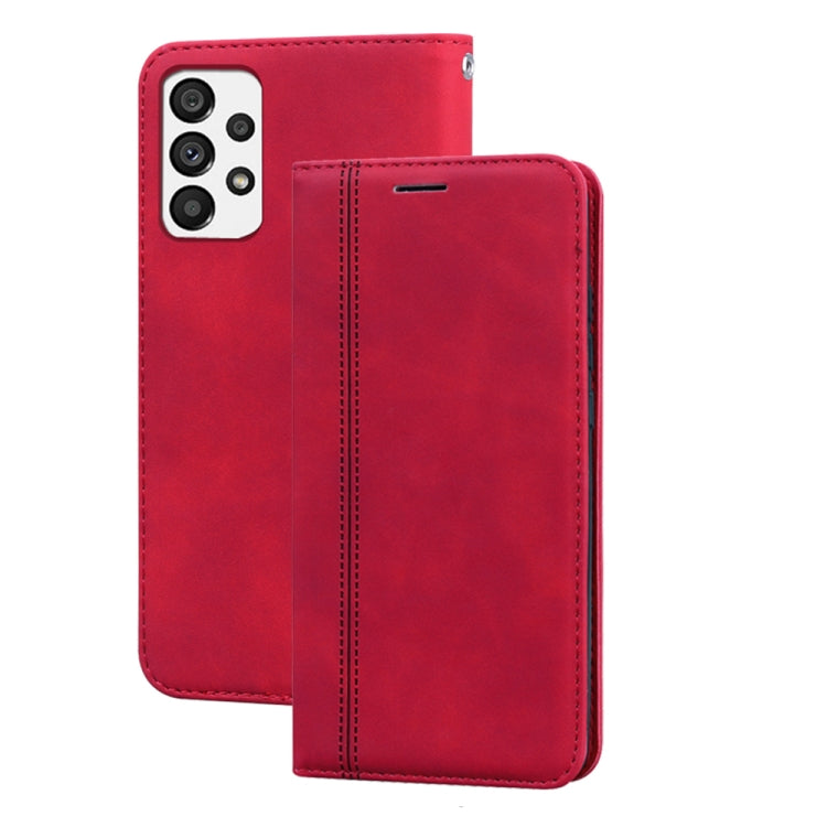 Frosted Business Magnetic Flip Leather Phone Case