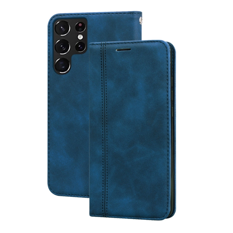 Frosted Business Magnetic Flip Leather Phone Case
