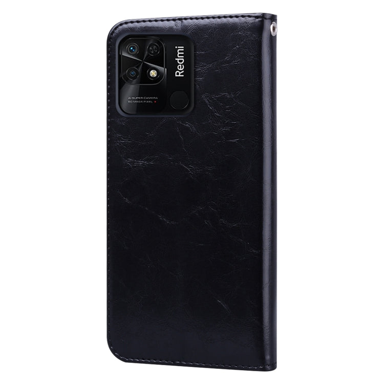Oil Wax Texture Leather Phone Case