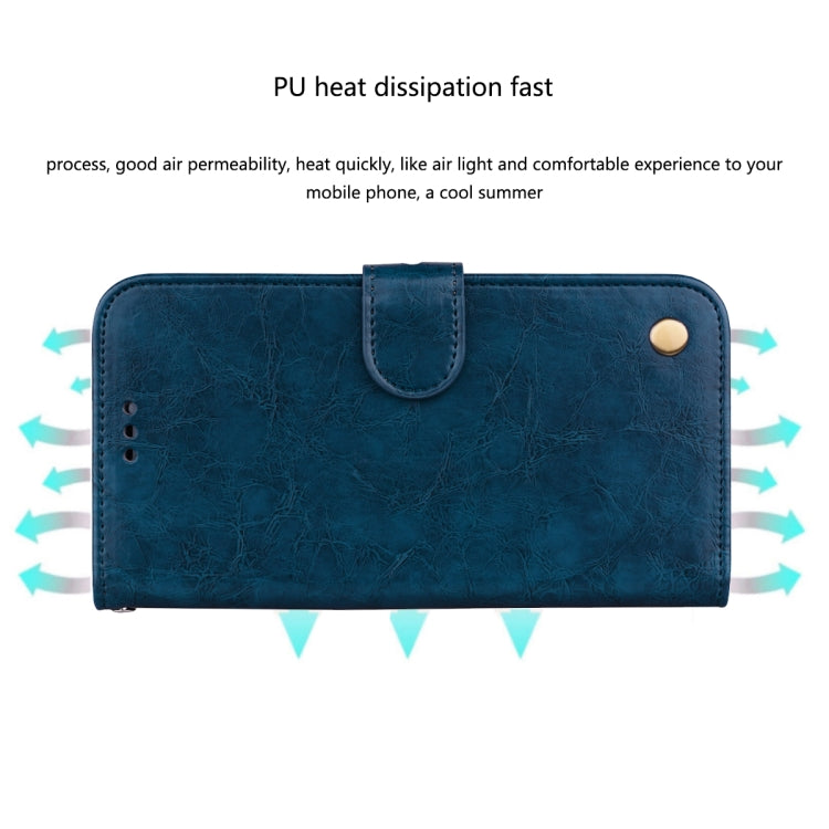 Oil Wax Texture Leather Phone Case