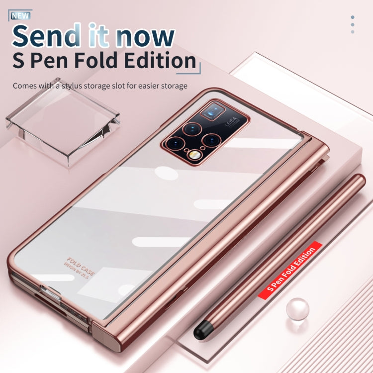 Electroplating Hinge Phone Case with Stylus