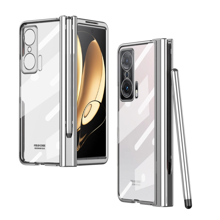 Electroplating Hinge Phone Case with Stylus