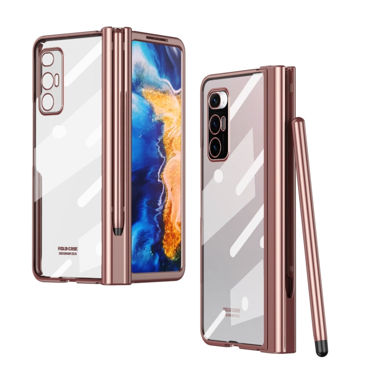 Electroplating Hinge Phone Case with Stylus
