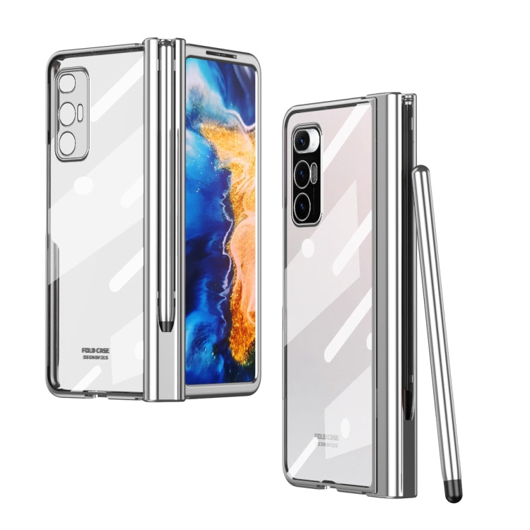 Electroplating Hinge Phone Case with Stylus
