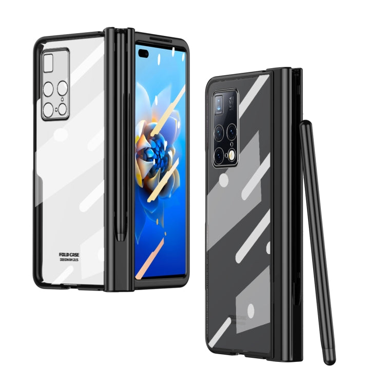 Full Body Electroplating Hinge Phone Case with Stylus