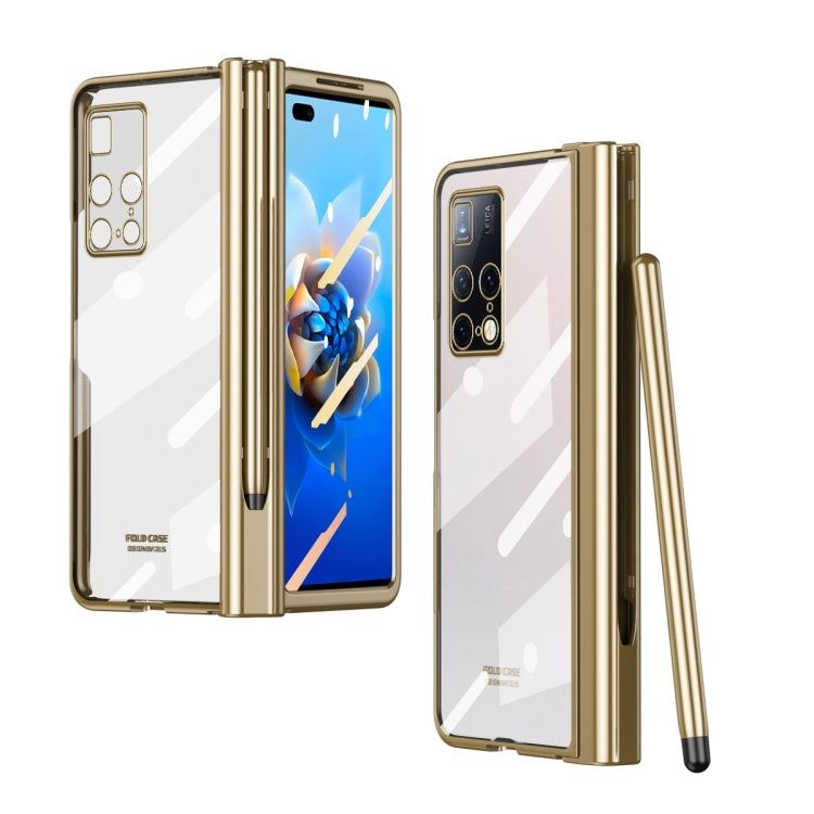 Full Body Electroplating Hinge Phone Case with Stylus