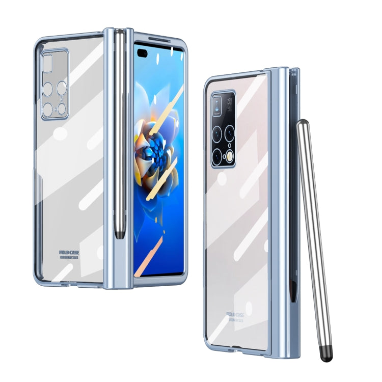 Full Body Electroplating Hinge Phone Case with Stylus
