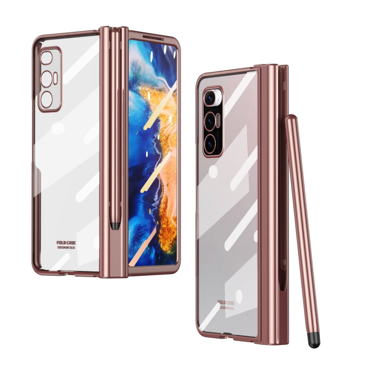 Full Body Electroplating Hinge Phone Case with Stylus