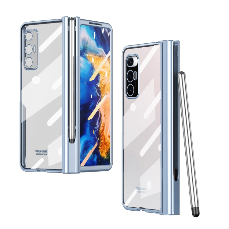 Full Body Electroplating Hinge Phone Case with Stylus