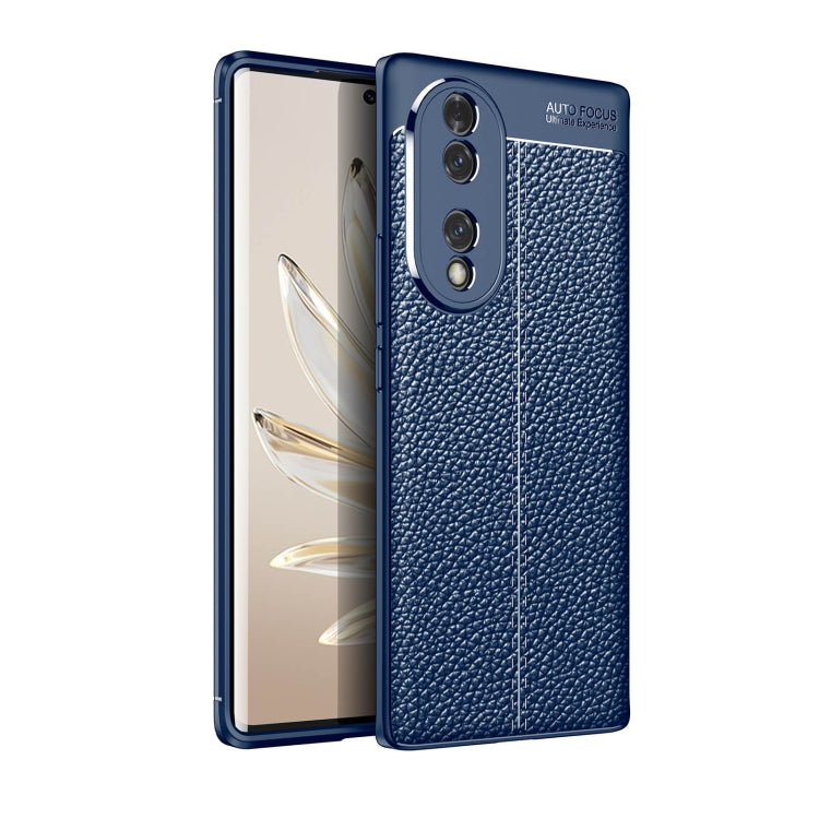 Litchi Texture Shockproof TPU Phone Case
