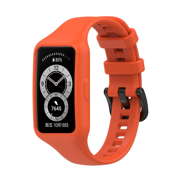 Integrated Silicone Watch Band