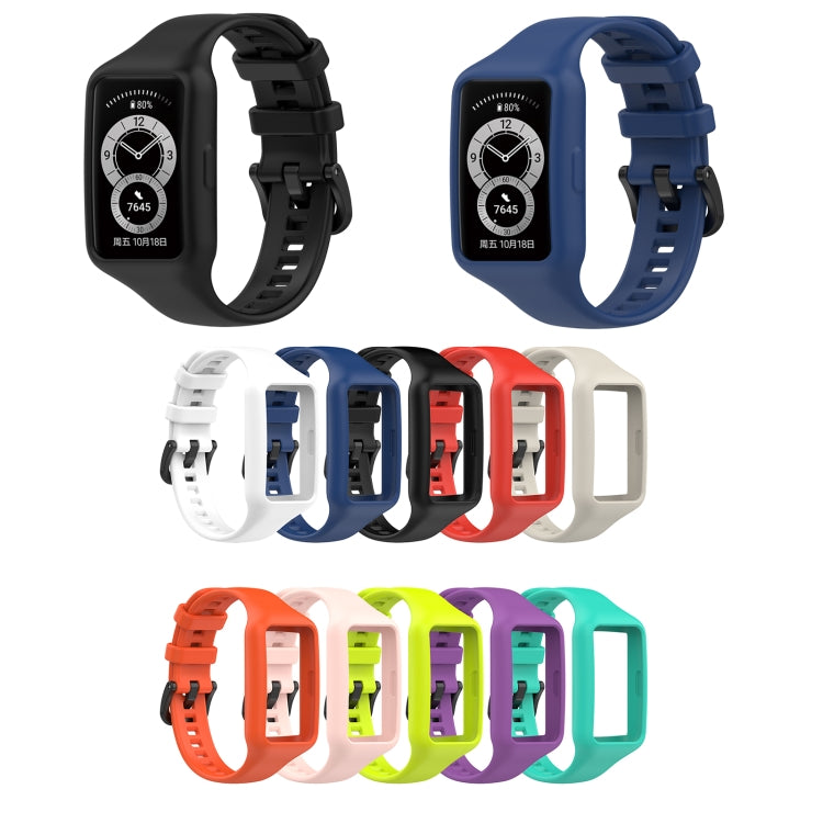 Integrated Silicone Watch Band