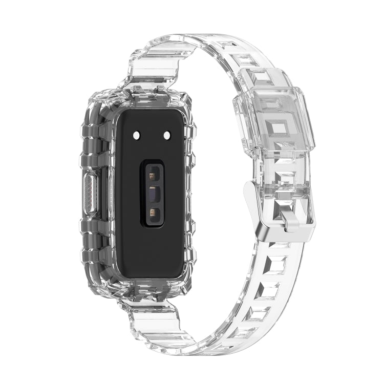 Integrated Transparent Silicone Watch Band