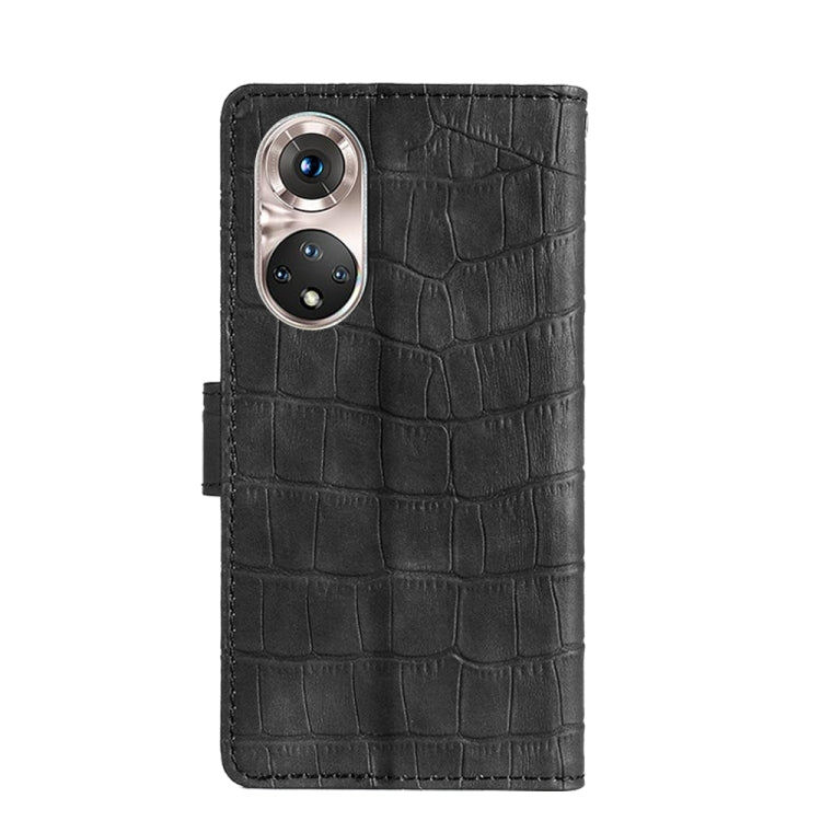 Skin Feel Crocodile Magnetic Clasp Leather Phone Case