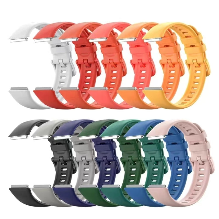 Pure Color Silicone Watch Band