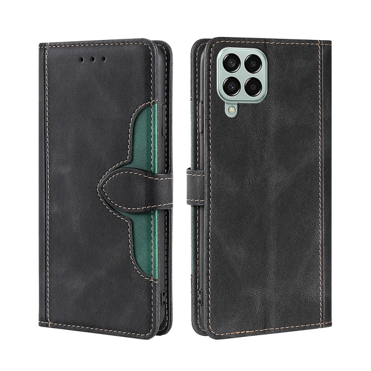 Stitching Skin Feel Magnetic Buckle Horizontal Flip PU Leather Case
