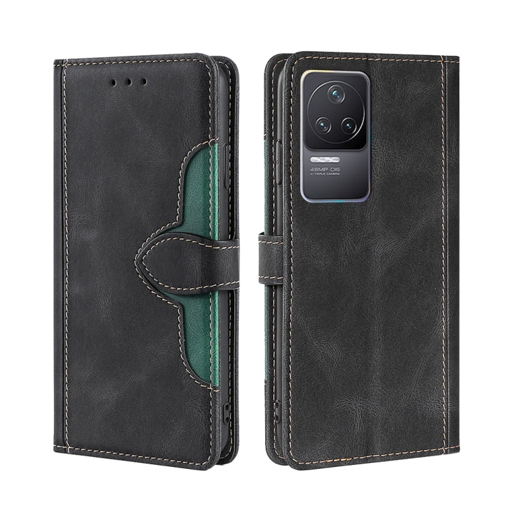 Stitching Skin Feel Magnetic Buckle Horizontal Flip PU Leather Case