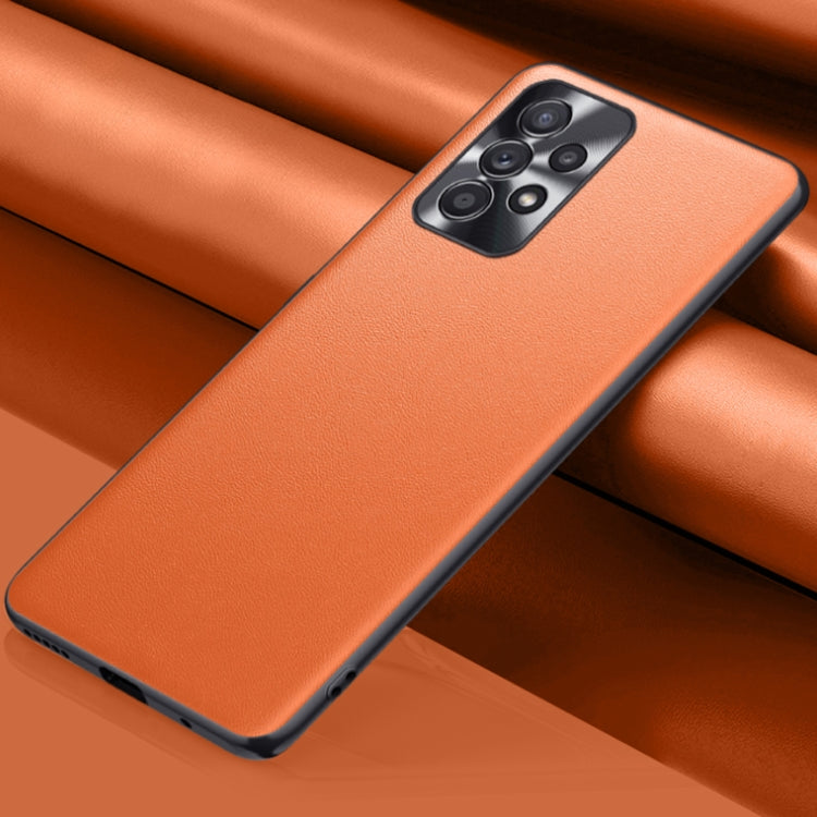 Plain Skin Leather Phone Case