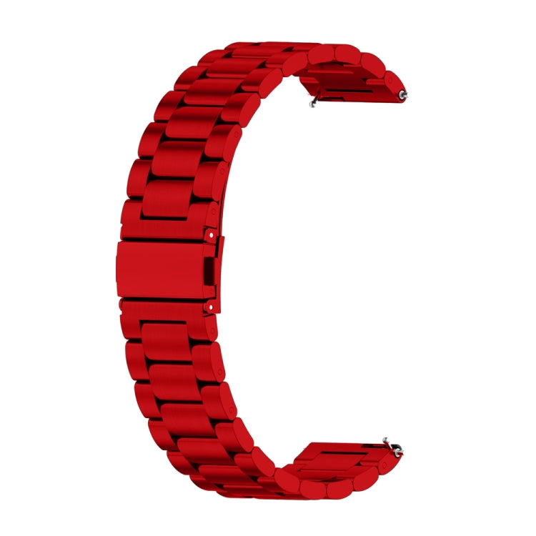 Three-bead Metal Steel Watch Band