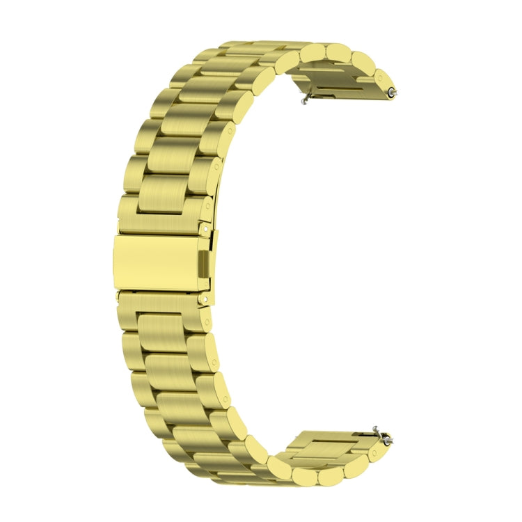 Three-bead Metal Steel Watch Band