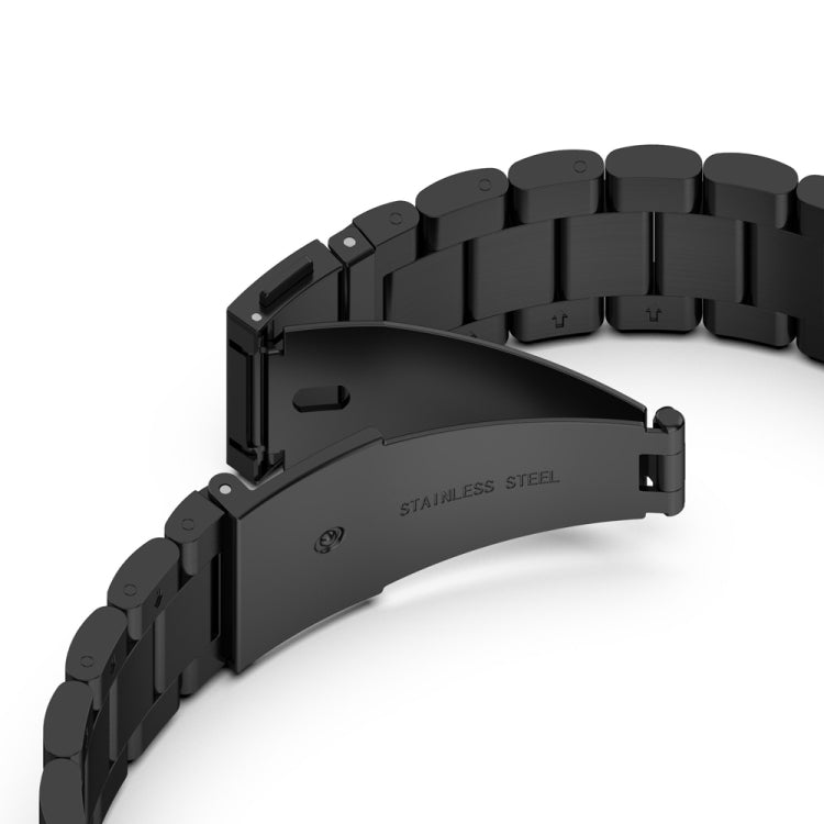 Three-bead Metal Steel Watch Band