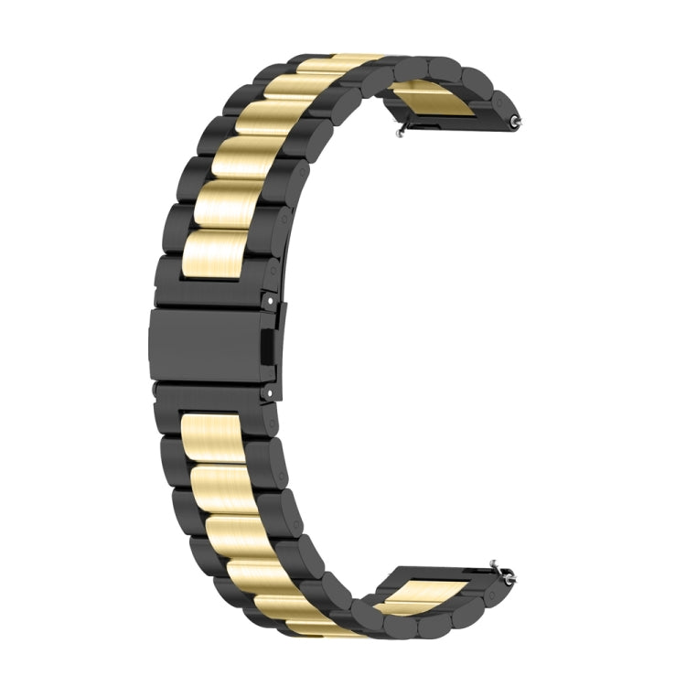 Three-bead Metal Steel Watch Band