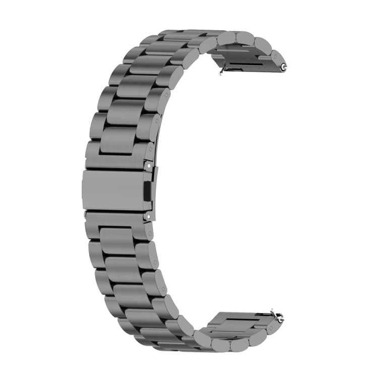 Three-bead Metal Steel Watch Band