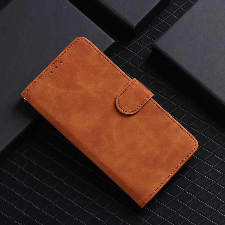 Skin Feel Magnetic Flip Leather Phone Case