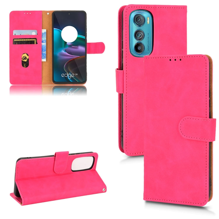 Skin Feel Magnetic Flip Leather Phone Case