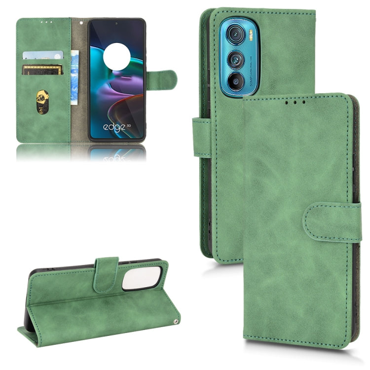 Skin Feel Magnetic Flip Leather Phone Case