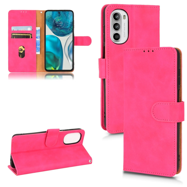Skin Feel Magnetic Flip Leather Phone Case