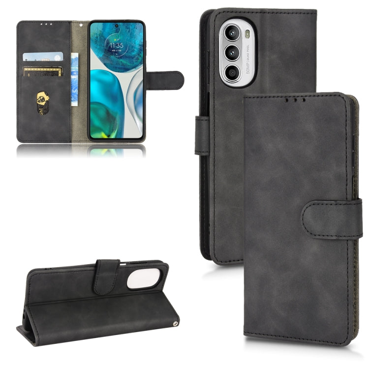 Skin Feel Magnetic Flip Leather Phone Case