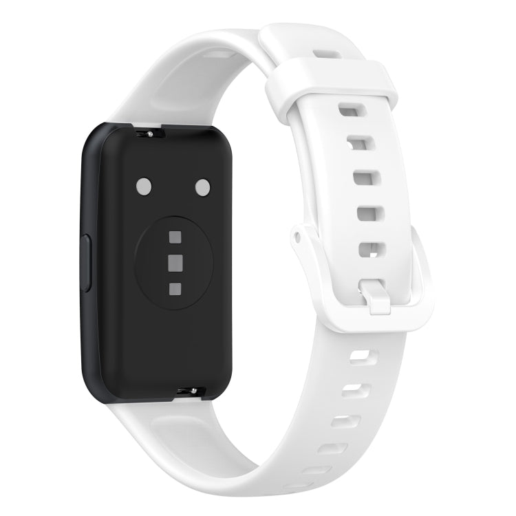 Metal Head Silicone Watch Band