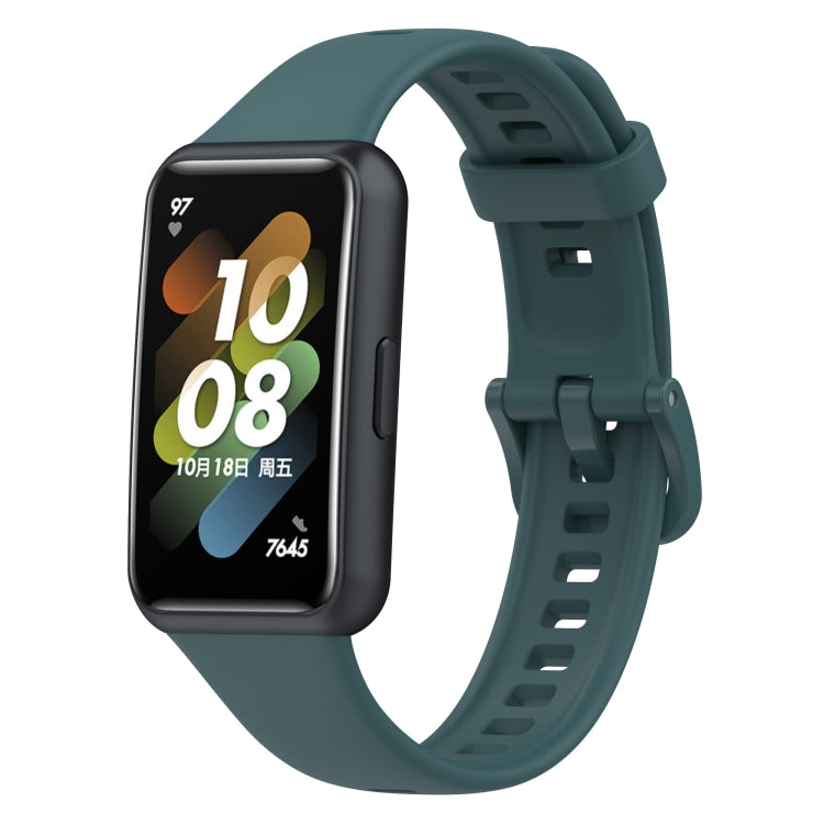 Metal Head Silicone Watch Band