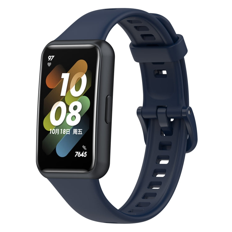 Metal Head Silicone Watch Band