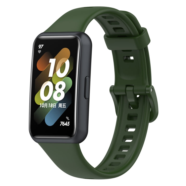 Metal Head Silicone Watch Band