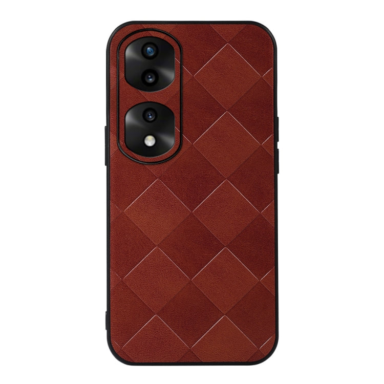 Weave Plaid PU Phone Case