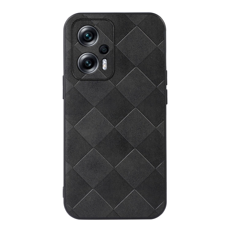 Weave Plaid PU Phone Case