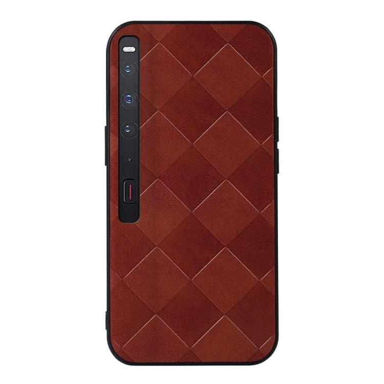 Weave Plaid PU Phone Case